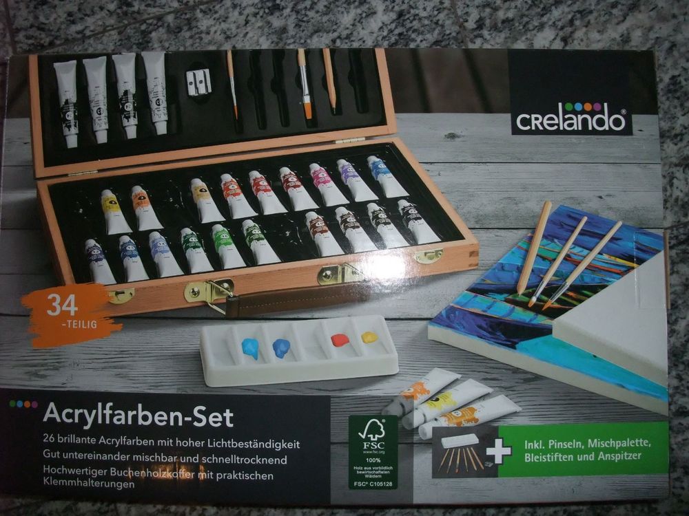 Acrylfarben-Set | Kaufen auf Ricardo