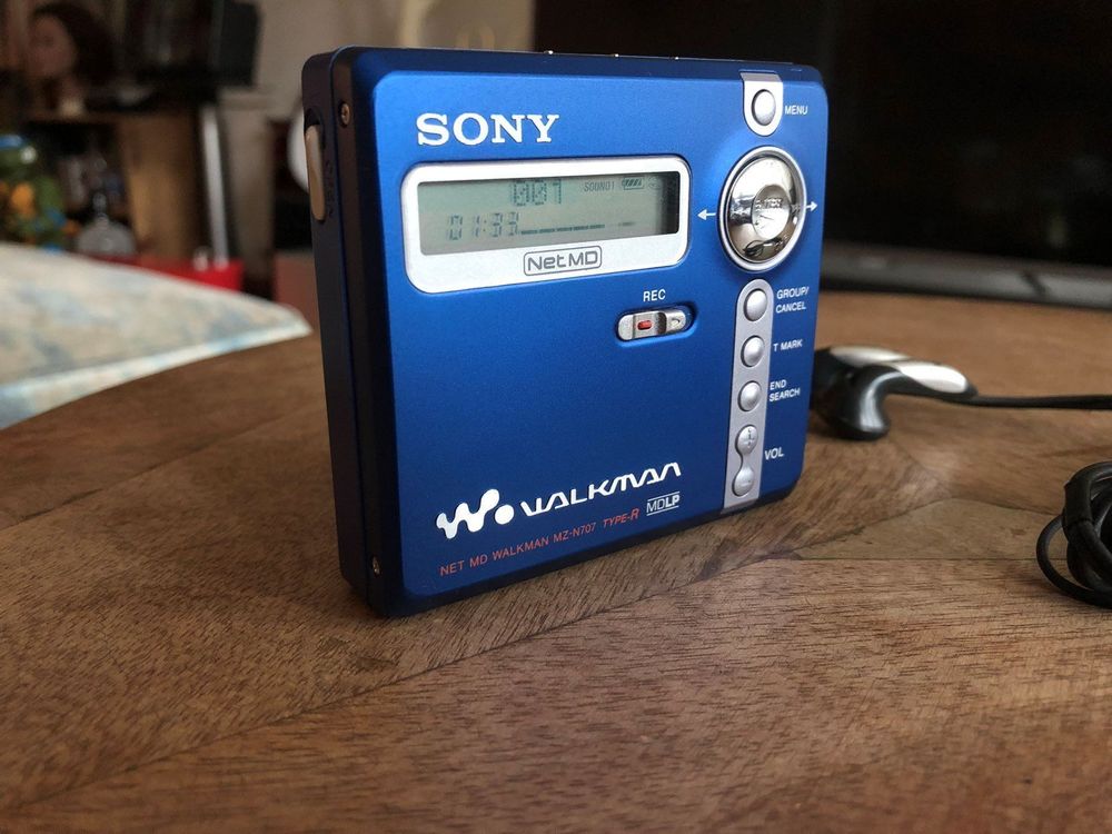 Vintage / SONY MiniDisc Walkman MZN707 Kaufen auf Ricardo