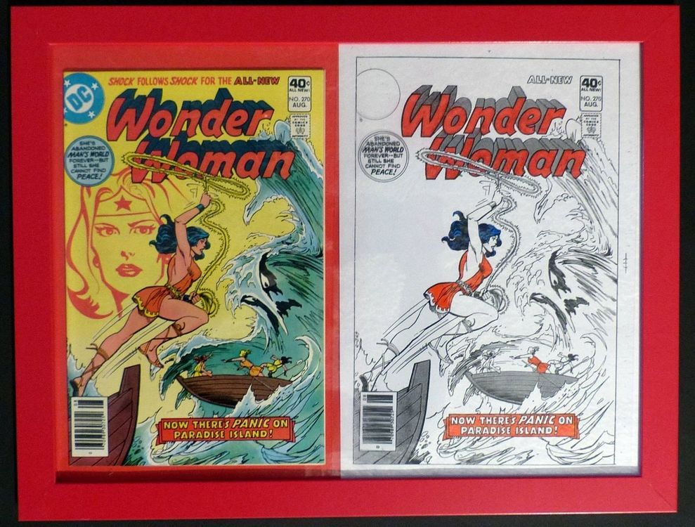 SEXY WONDER WOMAN 270 ORIGINAL PRODUCTION ART COMIC 1980 Kaufen sexy-wonder-woman-270-original-production-art-comic-1980-kaufen