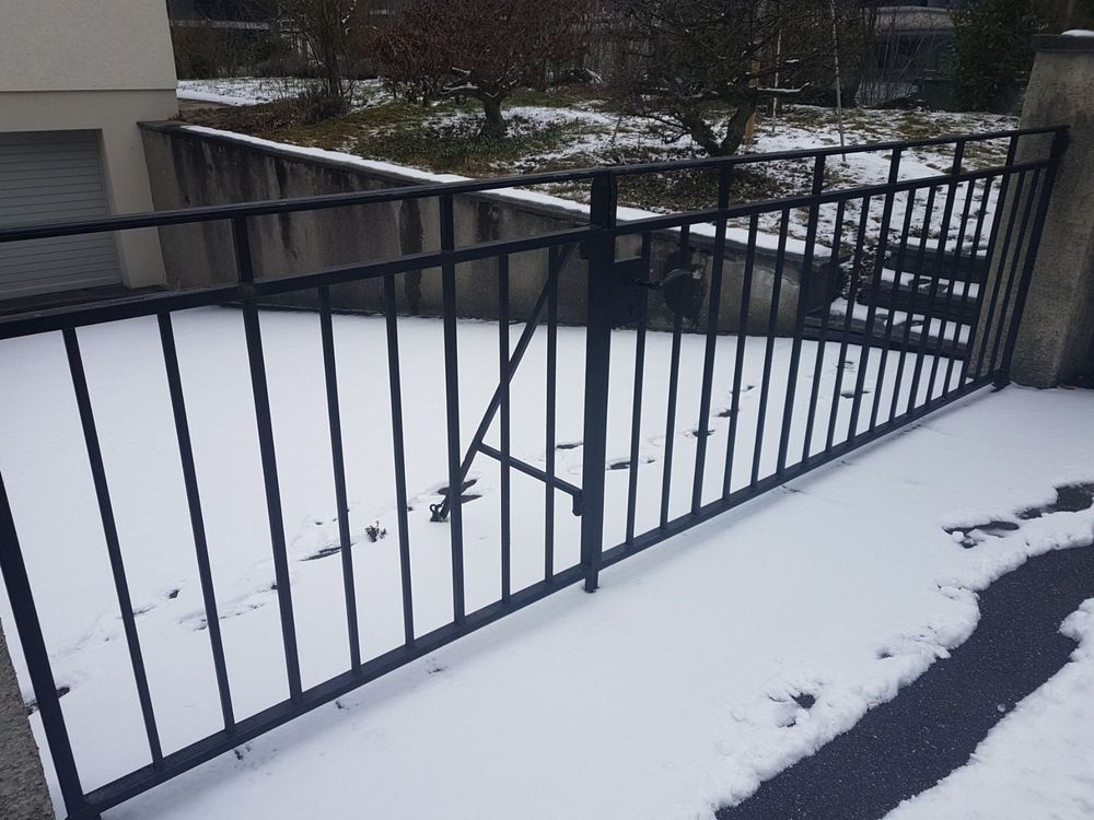 Gartentor aus Eisen, fast 4 Meter breit | Kaufen auf Ricardo