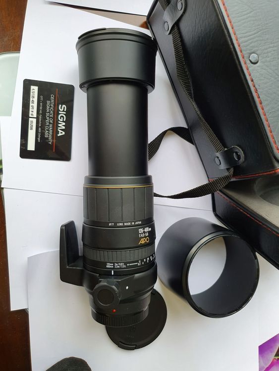 □ ペンタックス用 SIGMA 135-400mm F4.5-5.6 APO - レンズ(ズーム)