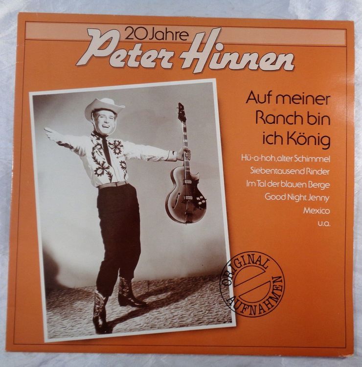 Peter Hinnen Auf Meiner Ranch Bin Ich König