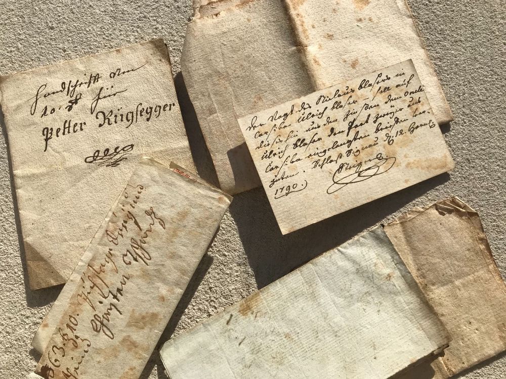 Antike Dokumente 6 Stück ab 1787 | Kaufen auf Ricardo