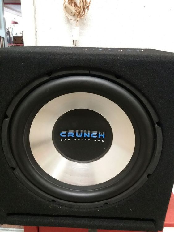 CRUNCH CAR AUDIO SUBWOOFER Kaufen auf Ricardo