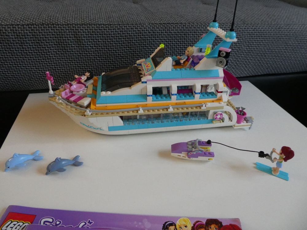 lego friends yacht anleitung