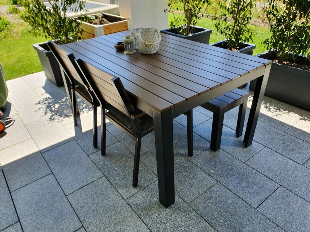 Ikea Gartentisch Inkl Bank Und 2 Stühle Kaufen Auf Ricardo