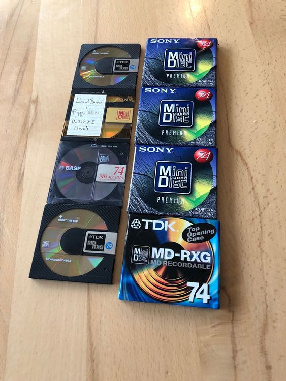 Minidisc 4 original Verpackte 4 Gebrauch Kaufen auf Ricardo