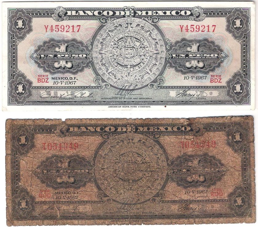 Mexico 2x1 Peso Banknoten Kaufen Auf Ricardo