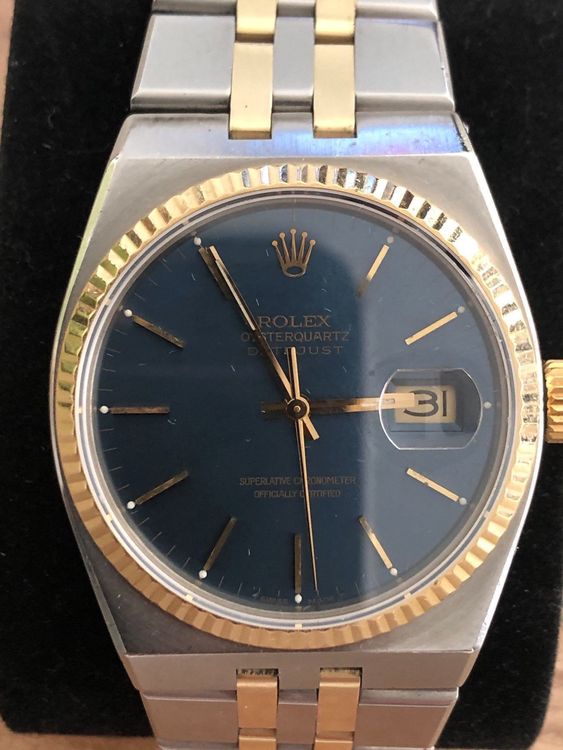 rolex datejust 31 bicolor