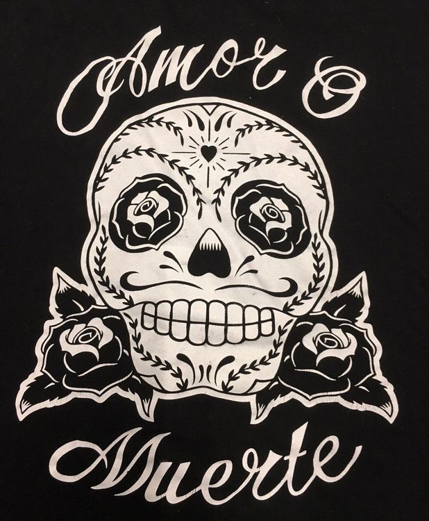 T Shirt Amor O Muerte Rockabilly Skull Kaufen Auf Ricardo