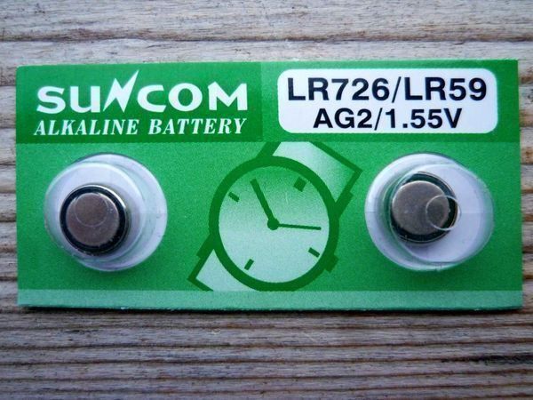 Knopfzellen Suncom Ag2 L Lr396l Lr59 Kaufen Auf Ricardo Ch