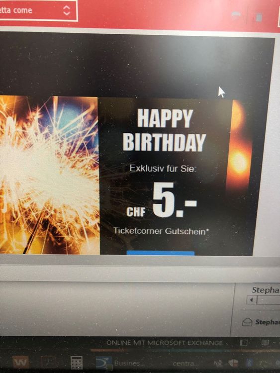 Ticket corner Gutschein 5. Kaufen auf Ricardo