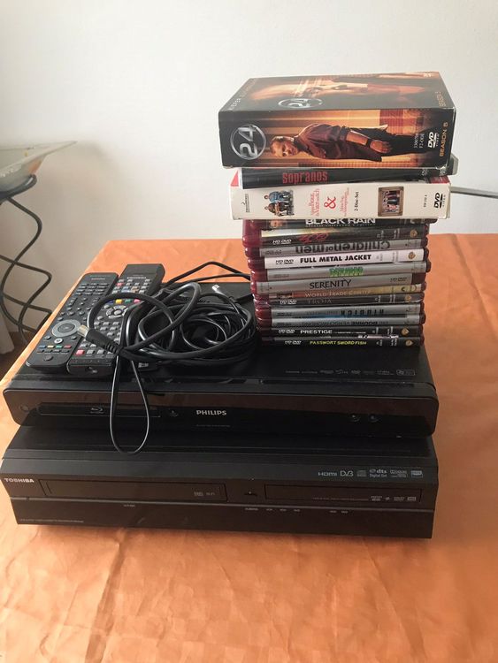 VHS und DVD Player und Filme... | Kaufen auf Ricardo