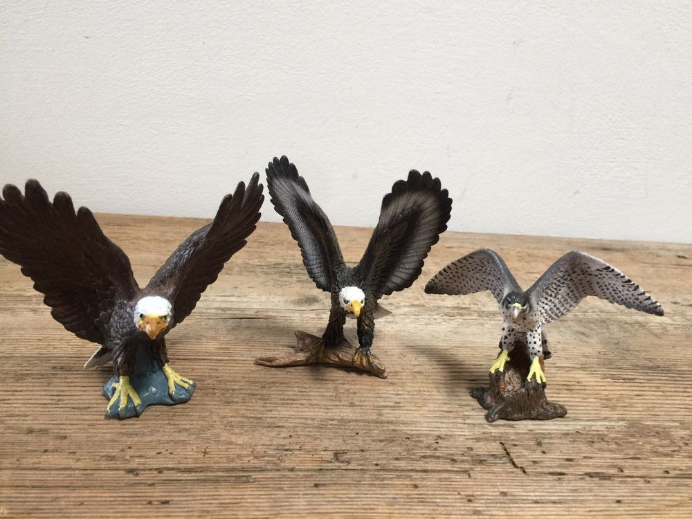 Schleich seltene Vögel Rabe Kondor Adler Raritäten zur Auswahl teilweise NEU
