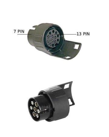 Adapter 7/13 Polig für Fahrzeug/Anhänger kaufen auf Ricardo