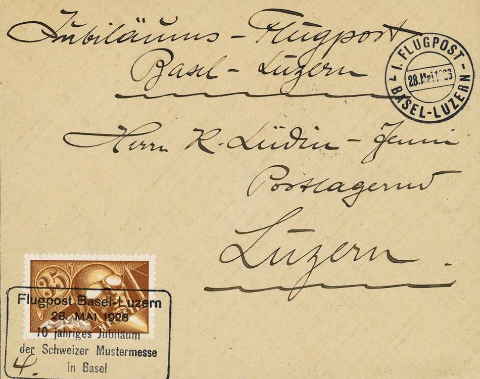 1925 Flug BaselLuzern Kaufen auf Ricardo