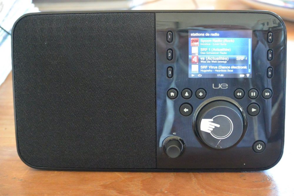 Logitech Squeezebox Radio – Wi-Fi, Affichage LCD – Excellent État Avec Boîte