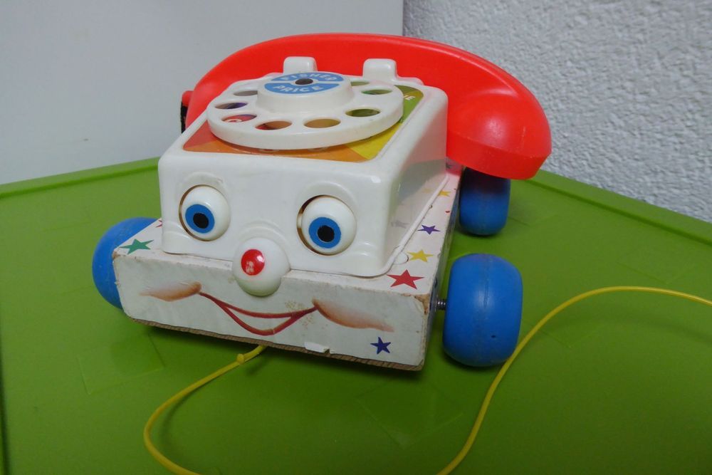2x Lerntelefon Kindertelefon Telefon Spielzeug für Kinder Telefonieren und 