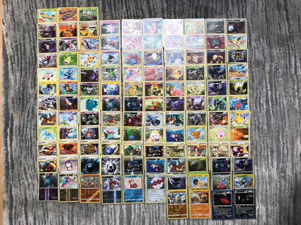 Lot 18: 117 Pokemon Karten Deutsch kaufen auf Ricardo