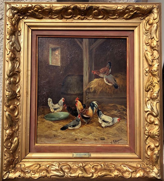 Francis Edgar Gates Orig. Gemälde Kaufen auf Ricardo