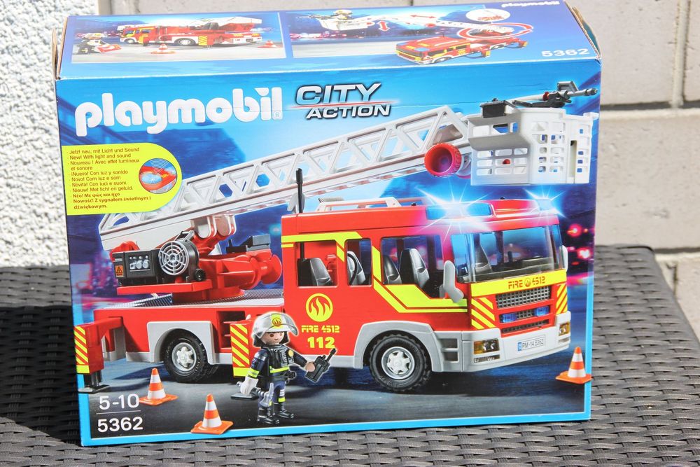 Playmobil Feuerwehr Auto mit Drehleiter | Kaufen auf Ricardo