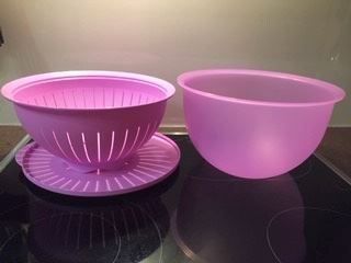 sch�ssel mit sieb tupperware