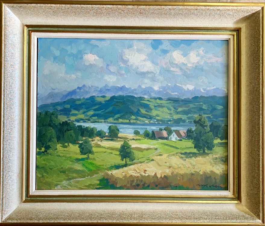Max Keller Original Gemälde Kaufen auf Ricardo