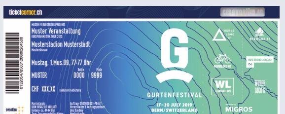 Gurtenfestival Ticket Freitag Kaufen Auf Ricardo