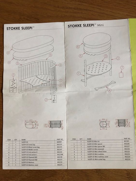 stokke sleepi mini plywood
