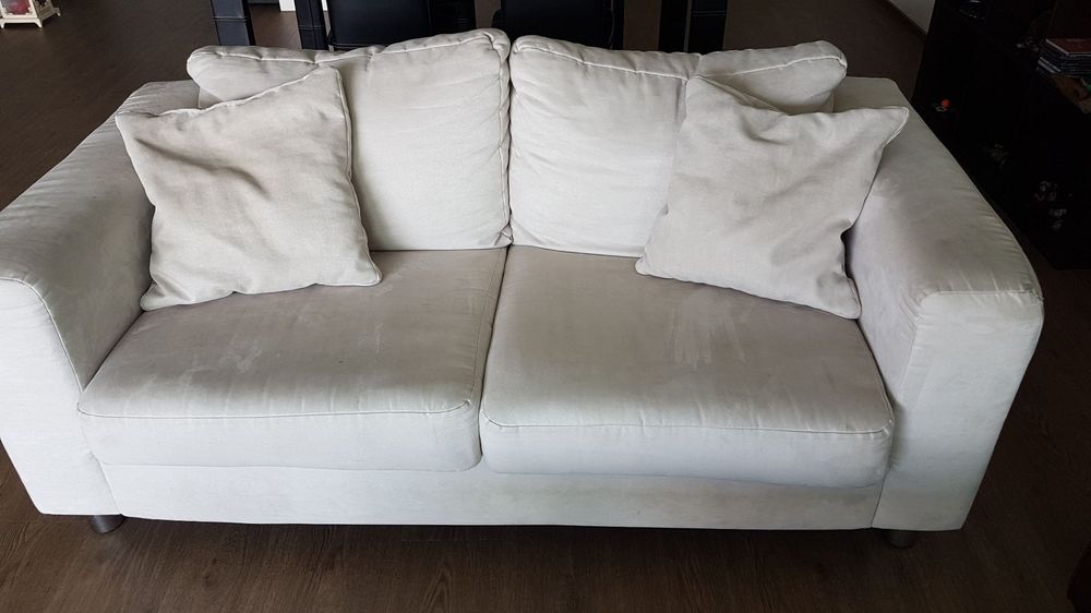 Sofa weiss Stoff kaufen auf Ricardo