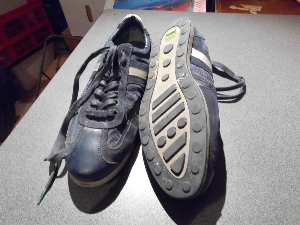 Turnschuhe Grösse 43, Hugo Boss, blau/si | Acheter sur Ricardo