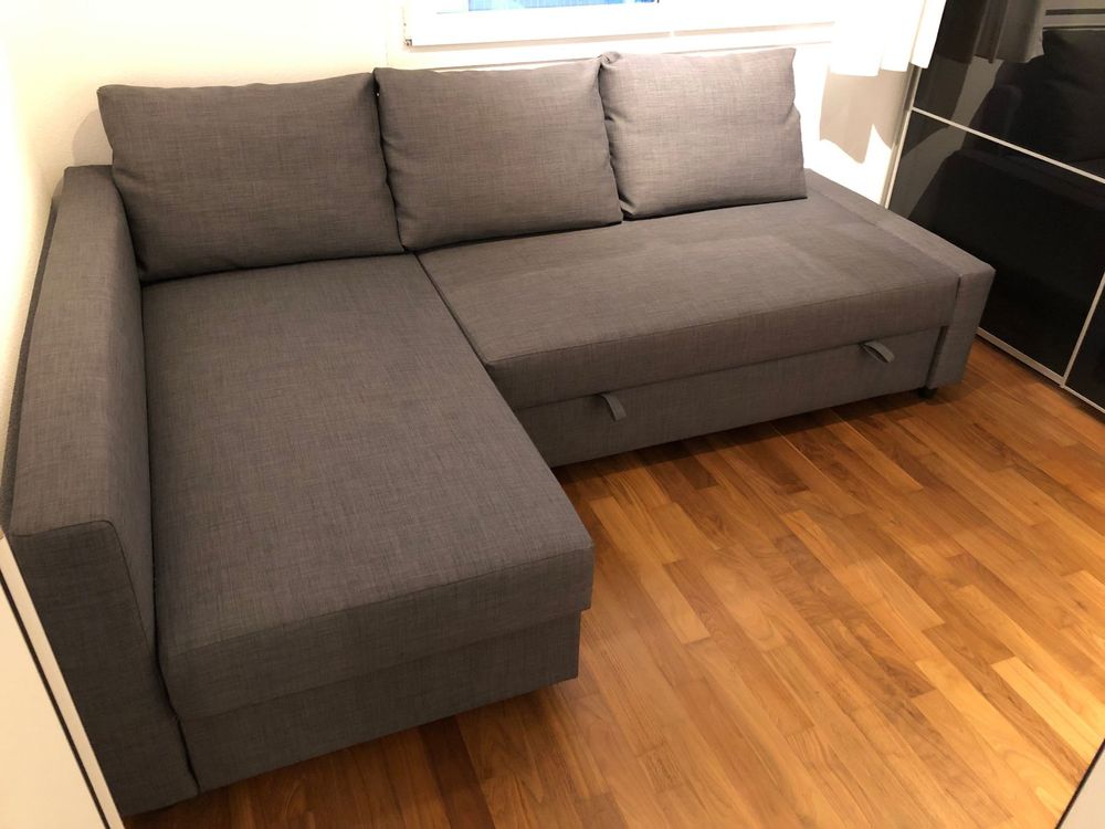 IKEA FRIHETEN Eckbettsofa mit Bettkasten  Kaufen auf Ricardo