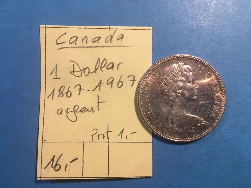 CANADA 1 DOLLAR 18671967 Argent Acheter sur Ricardo CANADA 1 DOLLAR 18671967 Argent Acheter sur Ricardo