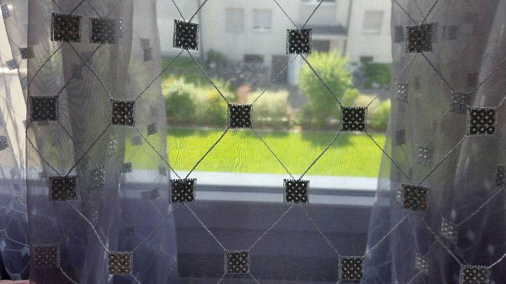 Schoner Schwarzer Vorhang Mit Glitzerst Kaufen Auf Ricardo