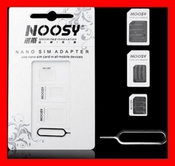 4 in 1 Nano Micro Sim Karten Adapter Set | Kaufen auf Ricardo