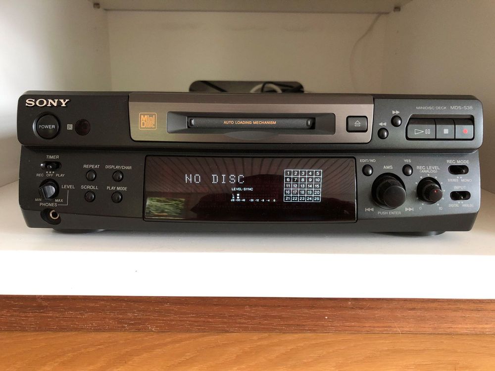 SONY Minidisc Player MDSS38 Kaufen auf Ricardo
