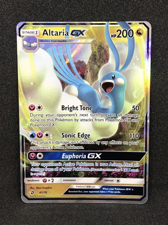 Altaria Gx Full Art Pokemon Karte Kaufen Auf Ricardoch