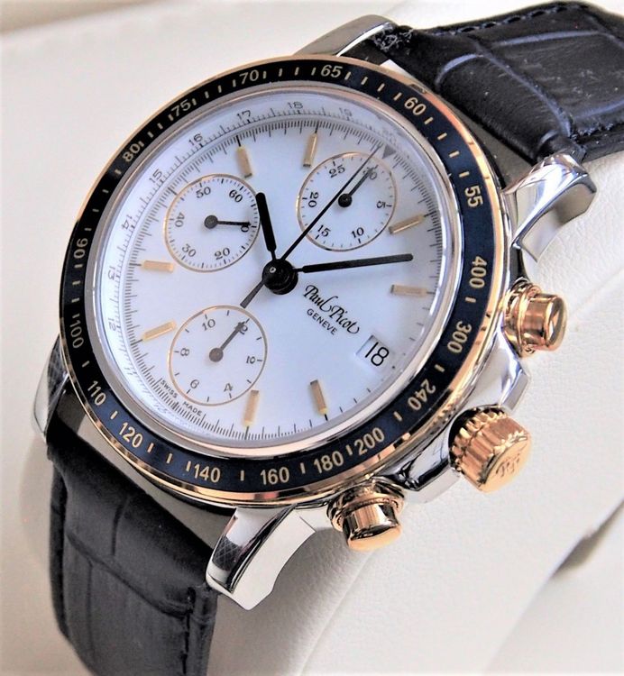 PAUL PICOT CHRONOSPORT 18K GOLD \u0026 STAHL | Comprare su Ricardo
