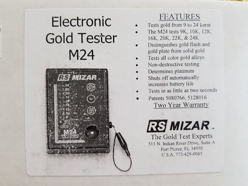 Testeur d'or RS Mizar M24 / Gold Tester Kaufen auf Ricardo