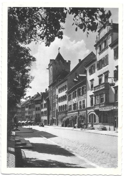 Rheinfelden Marktgasse Mit Hotel Krone Kaufen Auf Ricardo