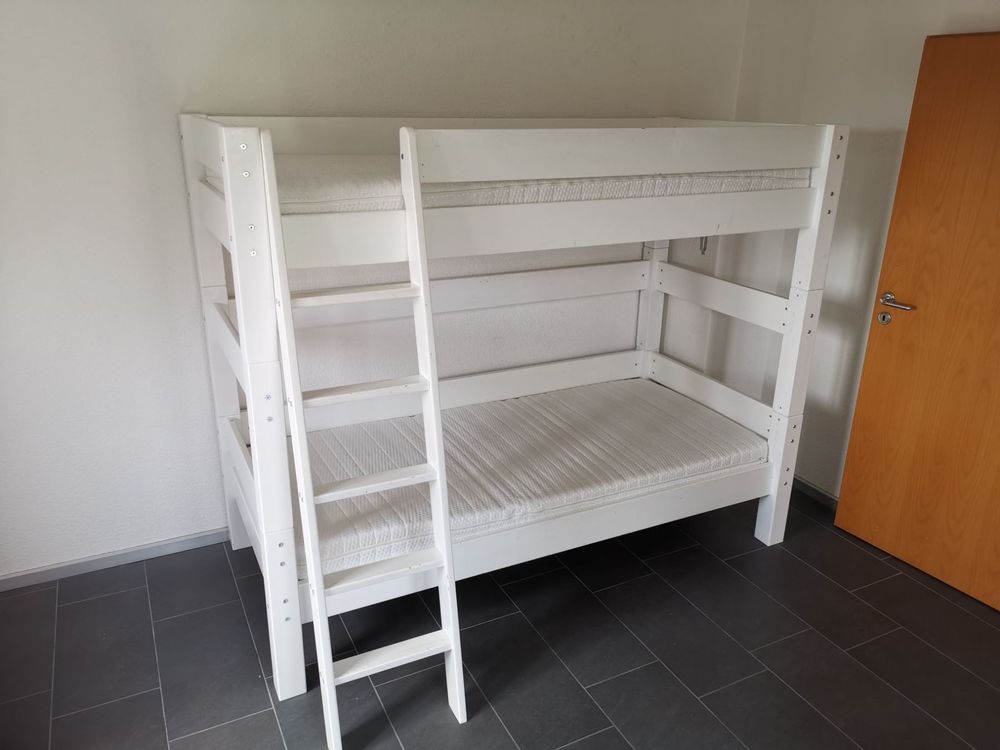 Hochbett Moby Midisleeper Mit Leiter Kinderbett Kiefer Von Dolphin