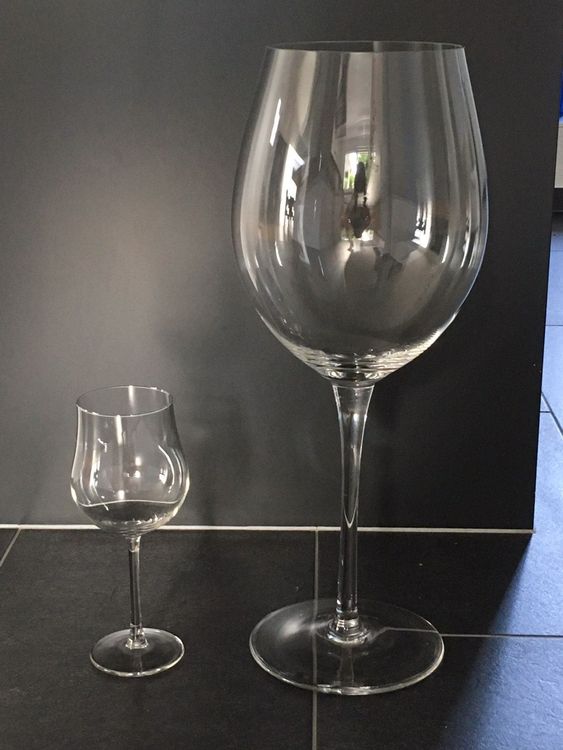 Weinglas gross XXL f 252 r Deko Kaufen auf Ricardo
