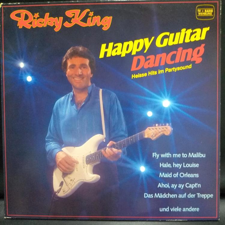 Happy guitar. Рики Кинг. Ricky King (1976) - Plays fantastic Guitar Hits- обложка. Ricky King 1989 `super Guitar Dancing`. Ricky King - Fly with me to Malibu.