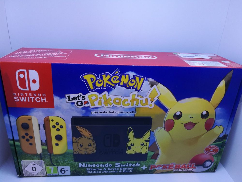 Nintendo Switch Pokemon Pikachu Edition Kaufen Auf Ricardo