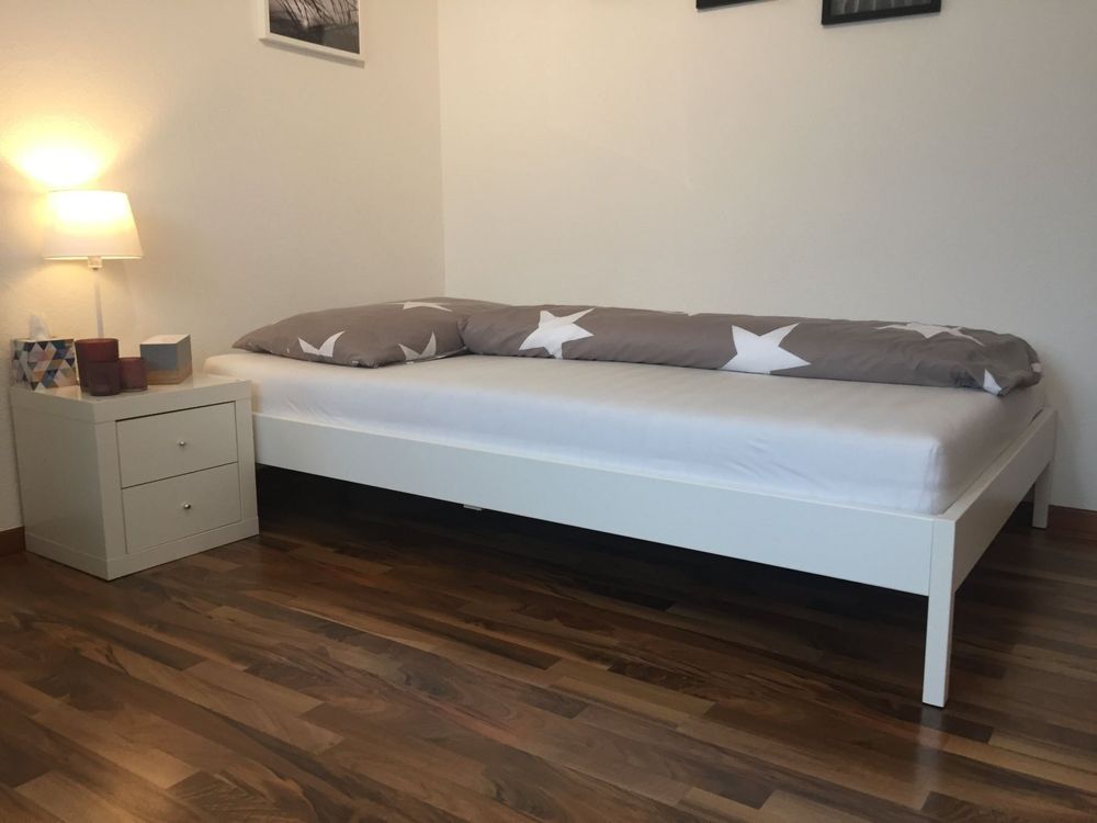 Bett komplett - EXTRA LANG 120 x 210cm | Kaufen auf Ricardo