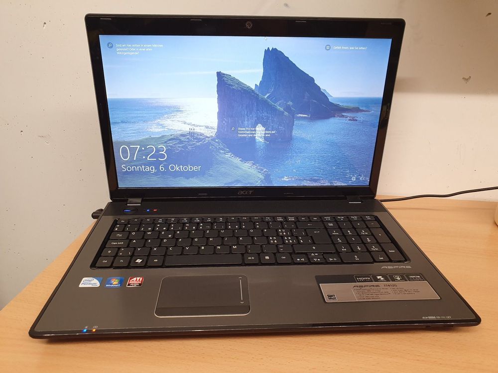 Acer aspire 7741zg обзор