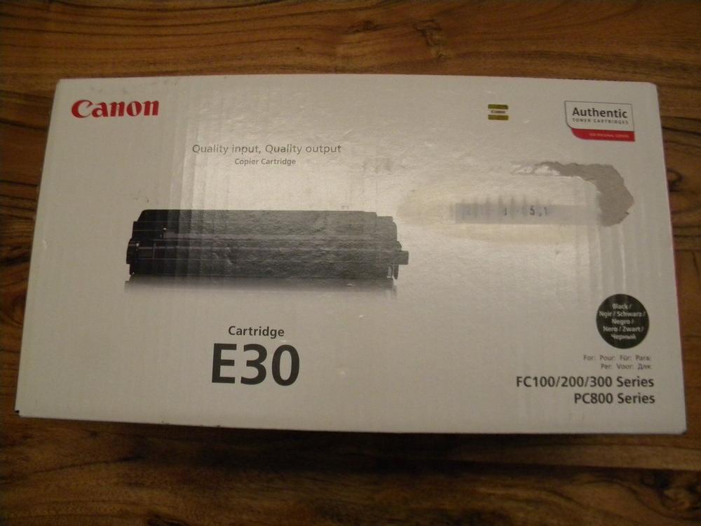 Canon e30 сколько сыпать тонера