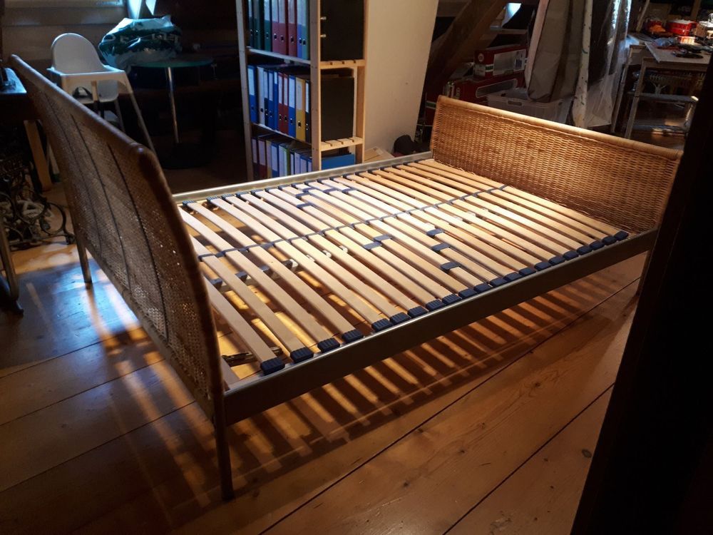 Featured image of post Ikea Rattan Bett Da ich dorthin umziehe wo bereits ein bett f r mich vorhanden ist verkaufe ich hier mein lieb gewonnenes ikea rattanbett inkl