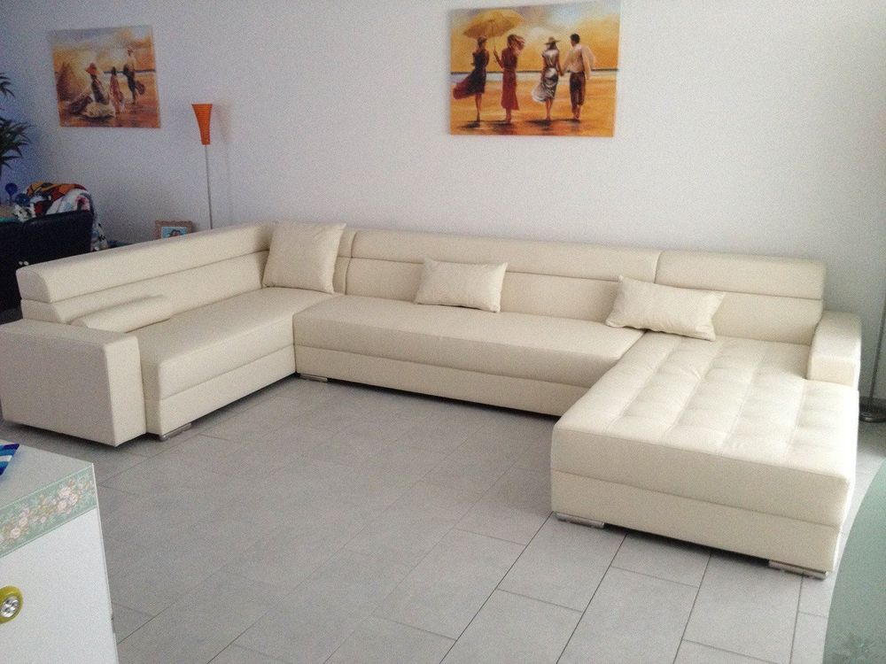 ledersofa wohnlandschaft
