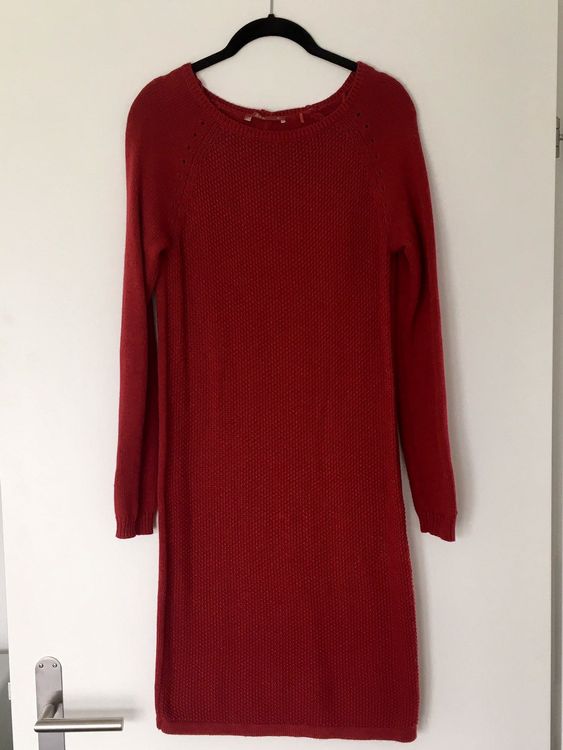 Rot Strickkleid